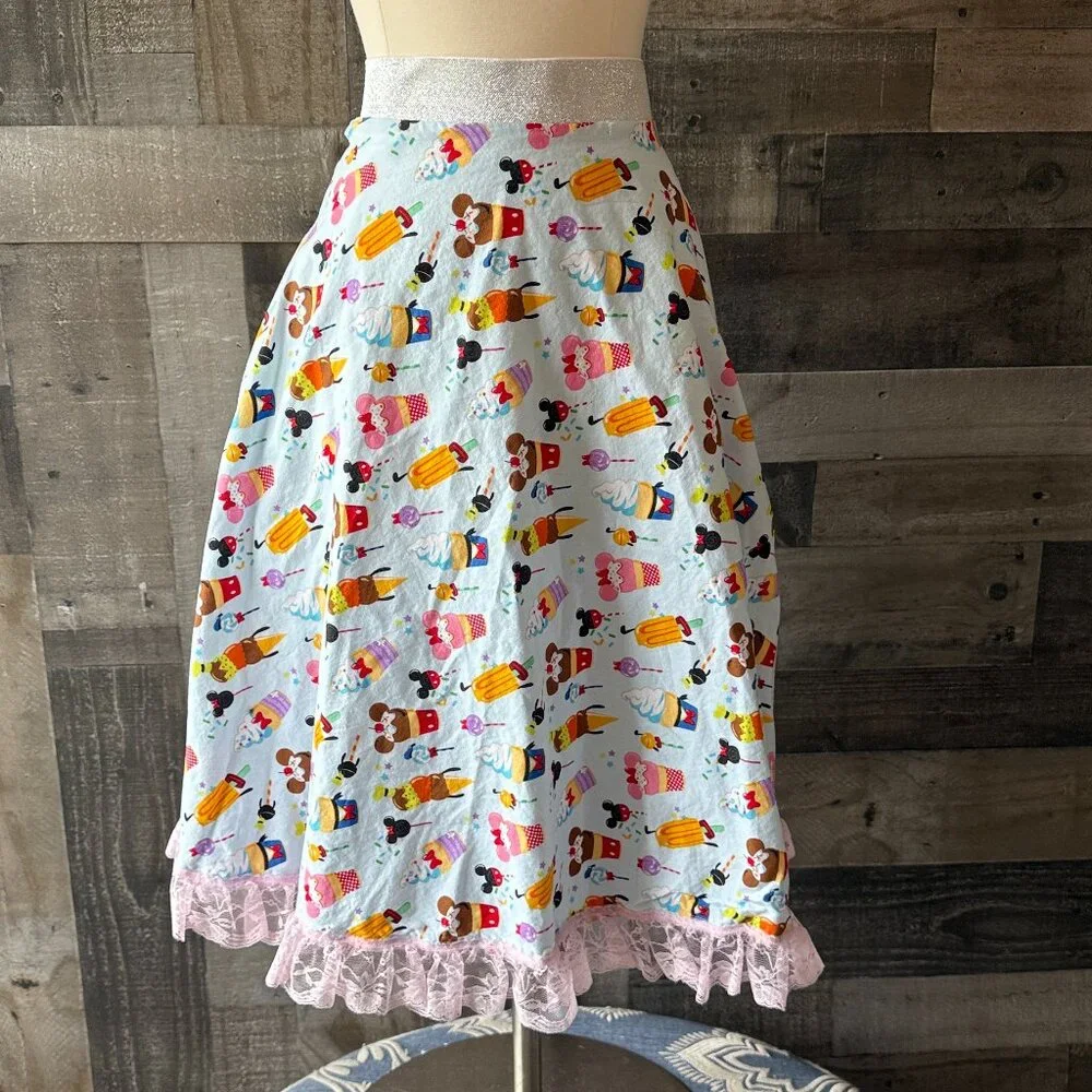 Disney Ice Cream skirt xsmall Disneyland costume Mickey Mouse vacation cosplay - Picture 6 of 11